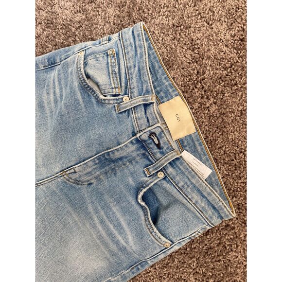 CQY Denim - CQY Light Wash High Rise Classic Denim Jeans Size 25